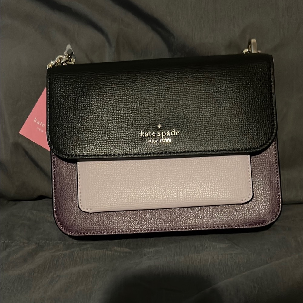 Kate Spade Black and Purple Women's Bag